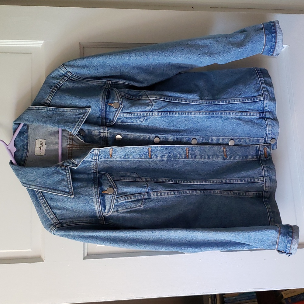 Vintage Sundance Catalog jean jacket